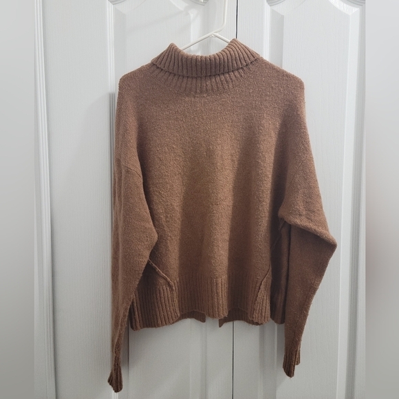 Gentle Fawn Collection Brown Turtleneck Knit Sweater - Picture 9 of 9